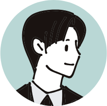男性の顔アイコン3