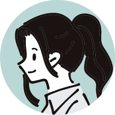 女性の顔アイコン4