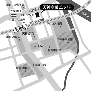 福岡支社地図