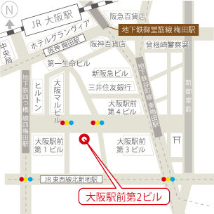 大阪支社地図