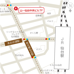 仙台支社地図